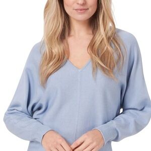 KIER + J Cashmere Blend OVERSIZED Sweater Dolman Batwing Lagenlook Women's Small